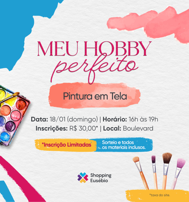 PINTURA EM TELA | Meu Hobby Perfeito