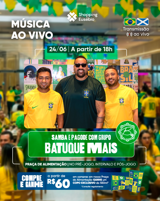 Música Ao Vivo com Batuque Mais