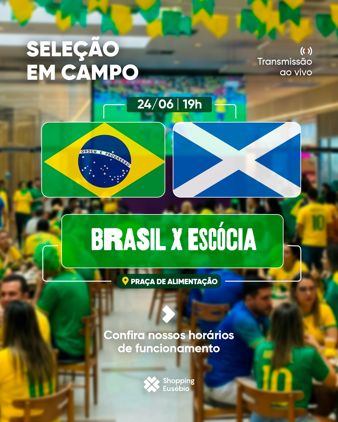 Transmissão Ao Vivo | Jogos da Seleção Brasileira