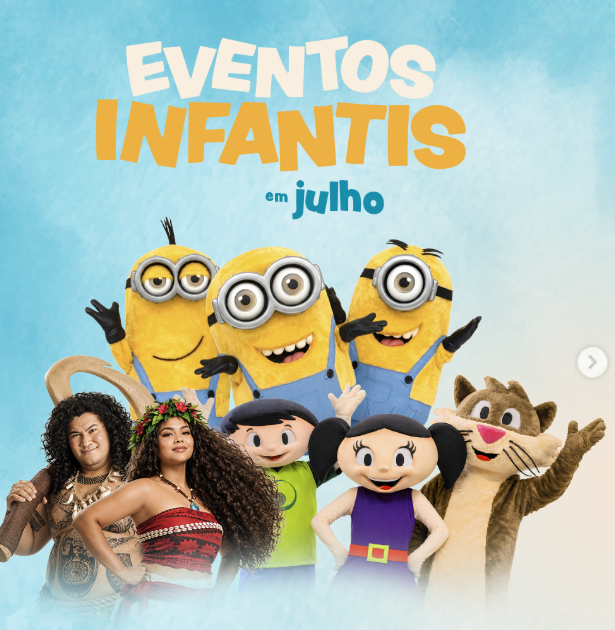 Eventos Infantis em Julho